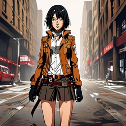 Mikasa_wears_a_leather_jacket_graphic_tee_distressed_jeans_and_Vans_sneakers_1_small.png