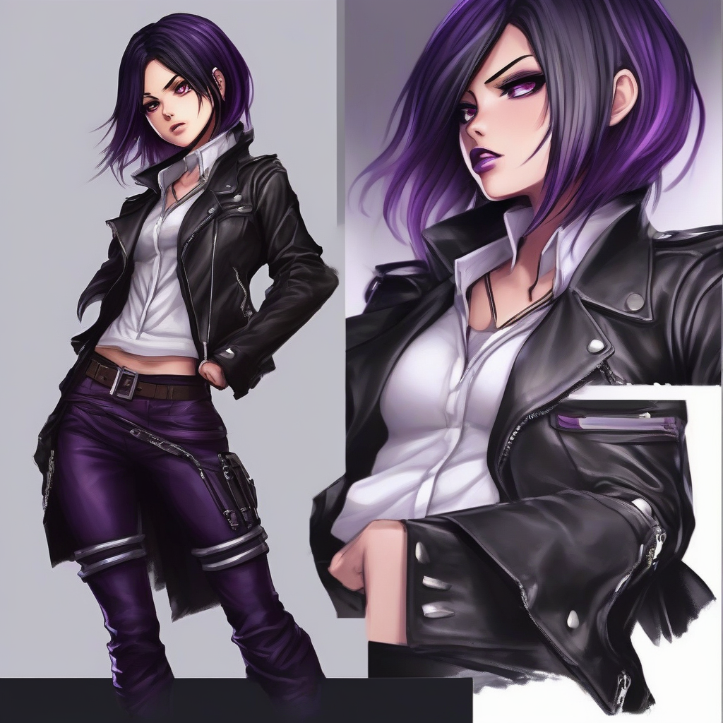 Mikasa_wears_a_leather_jacket_skirt_and_heeled_boots_4.png