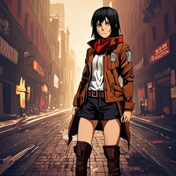 Mikasa_wears_a_pink_bomber_jacket_black_tee_distressed_jeans_and_Vans_1_small.png