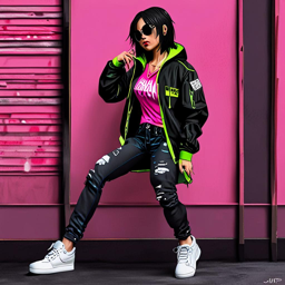 Mikasa_wears_a_pink_bomber_jacket_black_tee_distressed_jeans_and_Vans_3_small.png