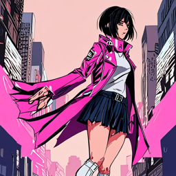 Mikasa_wears_a_pink_jacket_black_skirt_and_sneakers_3_small.png