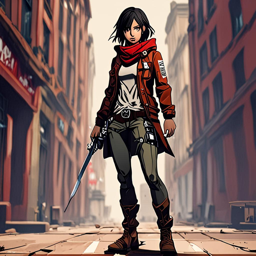 Mikasa_wears_a_streetwear_outfit_with_denim_and_a_graphic_tee_1_small.png