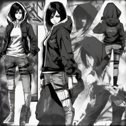 Mikasa_wears_a_streetwear_outfit_with_hoodie_jeans_and_sneakers_2_small.png