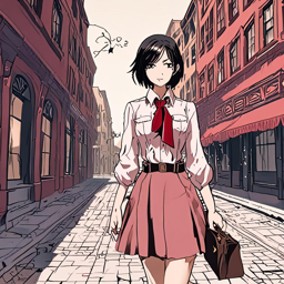Mikasa_wears_a_vintage_chic_outfit_with_lace_blouse_and_skirt_3_small.png