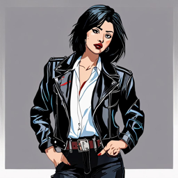 Mikasa_wears_an_80s-inspired_outfit_with_leather_jacket_blouse_and_electric_blue_jeans_3_small.png