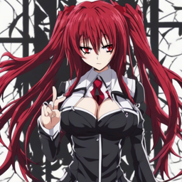 Rias_Gremory_wears_a_black_graphic_tee_distressed_jeans_and_Adidas_sneakers_2_small.png