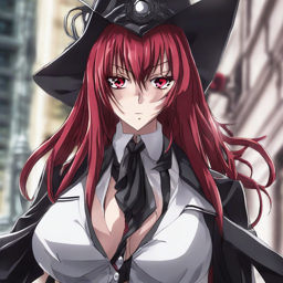 Rias_Gremory_wears_a_black_leather_jacket_mini_skirt_and_boots_2_small.png