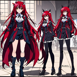 Rias_Gremory_wears_a_black_tee_blue_skirt_and_chunky_sneakers_1_small.png