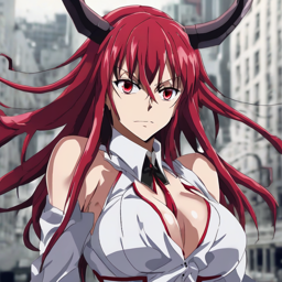 Rias_Gremory_wears_a_pink_windbreaker_and_distressed_denim_skirt_2_small.png