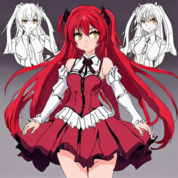 Rias_Gremory_wears_a_yellow_sundress_and_sandals_1_small.png