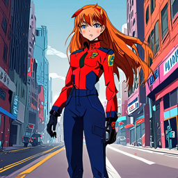 Asuka_wears_a_black_graphic_t-shirt_plaid_skirt_and_denim_jacket_1_small.png