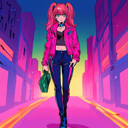 Asuka_wears_a_neon-hued_outfit_with_a_pink_leather_jacket_and_blue_jumpsuit_3_small.png
