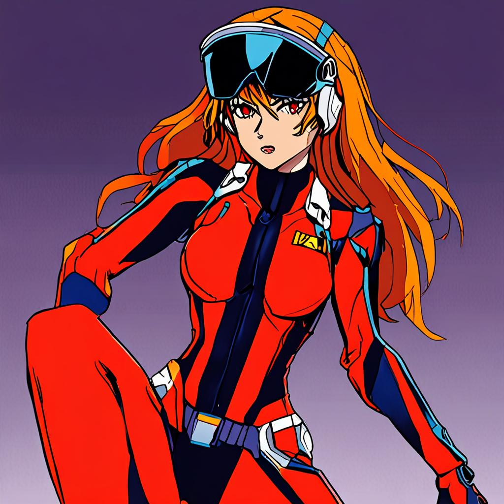 Asuka_wears_an_80s-inspired_power_suit_1.png