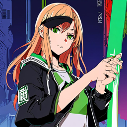 Asuna_wears_a_black_graphic_t-shirt_distressed_denim_jeans_and_Vans_sneakers_1_small.png