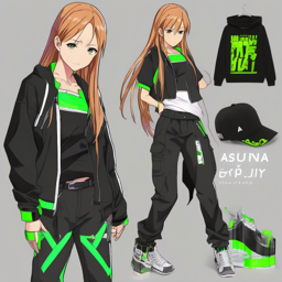 Asuna_wears_a_black_graphic_t-shirt_distressed_denim_jeans_and_Vans_sneakers_2_small.png