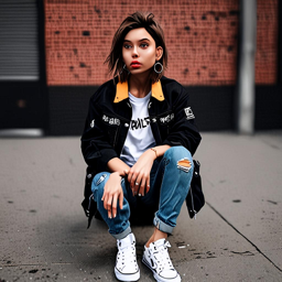 Asuna_wears_a_black_graphic_t-shirt_distressed_denim_jeans_and_Vans_sneakers_3_small.png