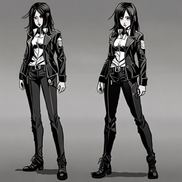 Mikasa_Ackerman_wears_a_leather_jacket_graphic_tee_distressed_jeans_and_Vans_sneakers_1_small.png