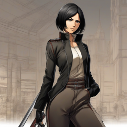 Mikasa_Ackerman_wears_a_sleek_black_jumpsuit_with_a_red_belt_and_elegant_accessories_2_small.png