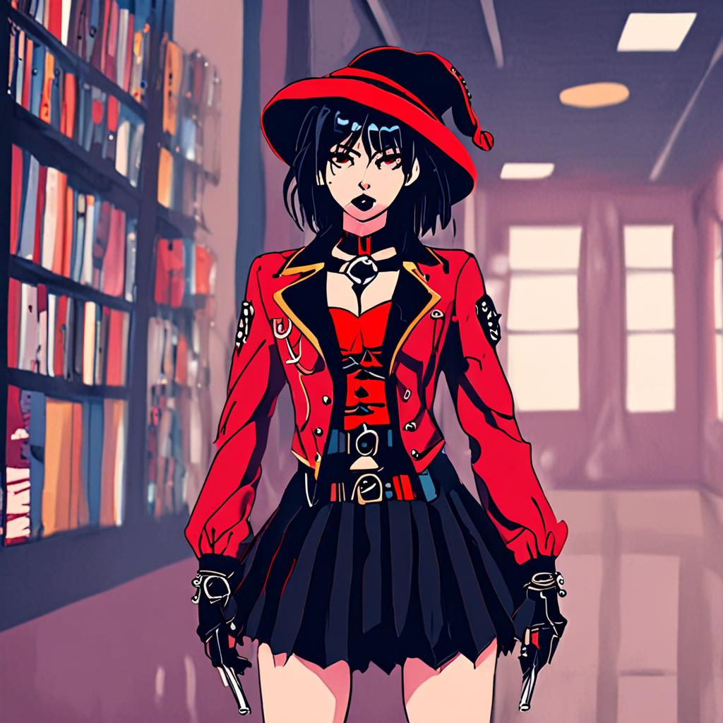 Mikasa_wears_a_Harley_Quinn-inspired_outfit_3.png