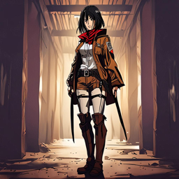 Mikasa_wears_a_black_leather_jacket_skirt_and_boots_1_small.png