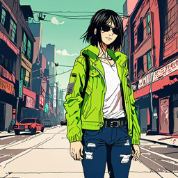 Mikasa_wears_a_black_windbreaker_denim_jeans_and_sneakers_in_Tokyo_3_small.png