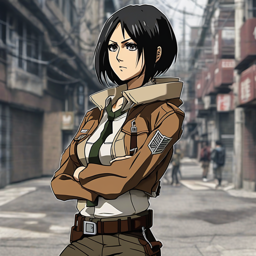 Mikasa_wears_a_bold_streetwear_outfit_with_a_graphic_tee_distressed_jeans_and_a_faux-leather_trench_coat_2_small.png