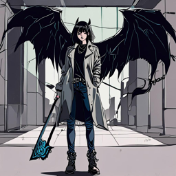 Mikasa_wears_a_bold_streetwear_outfit_with_a_graphic_tee_distressed_jeans_and_a_faux-leather_trench_coat_3_small.png