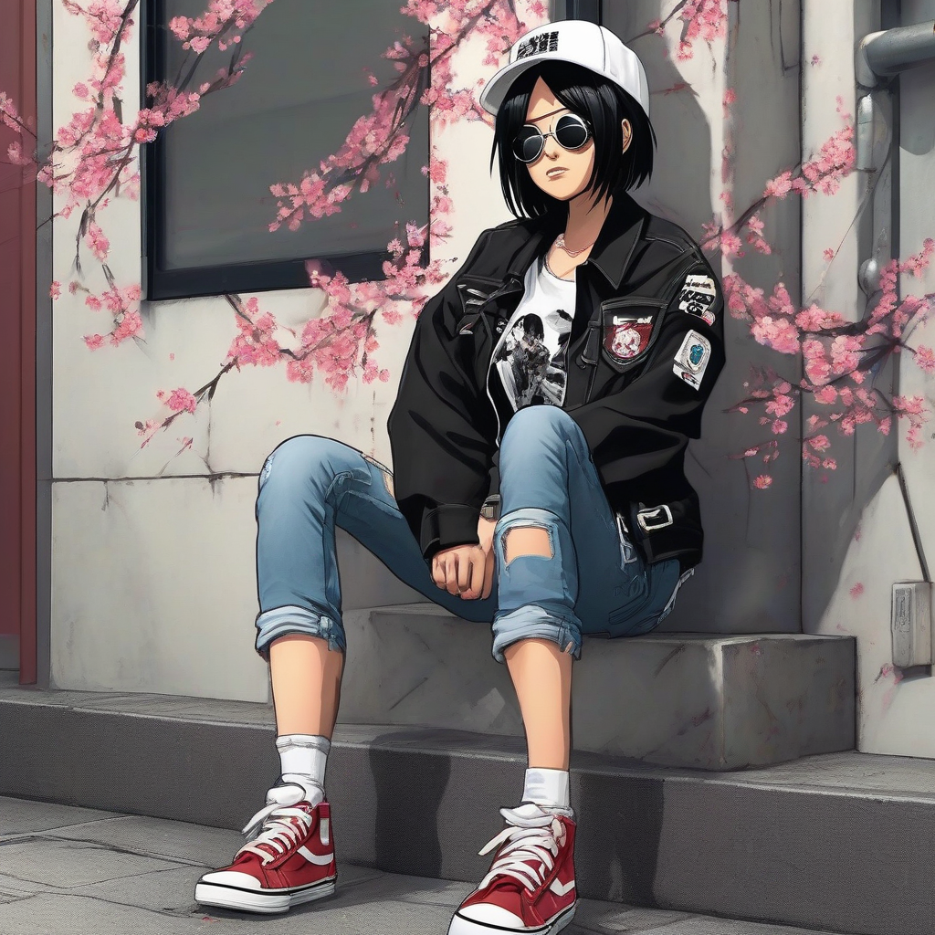 Mikasa_wears_a_denim_jacket_graphic_tee_and_ripped_jeans_4.png