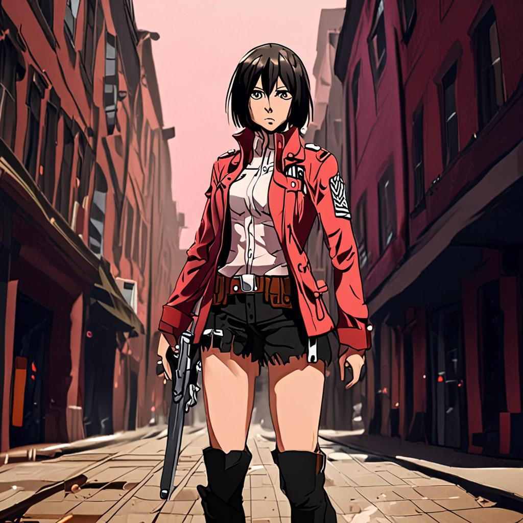 Mikasa_wears_a_pastel_pink_sundress_and_trendy_accessories_1.png