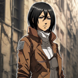 Mikasa_wears_a_plaid_shirt_black_jeans_and_Vans_sneakers_in_a_streetwear_outfit_2_small.png