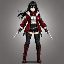 Mikasa_wears_a_streetwear_outfit_with_a_graphic_t-shirt_denim_jeans_and_Vans_sneakers_1_small.png