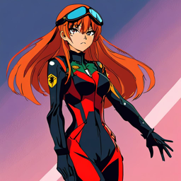 Asuka_wears_a_black_leather_jacket_and_red_pleated_skirt_1_small.png