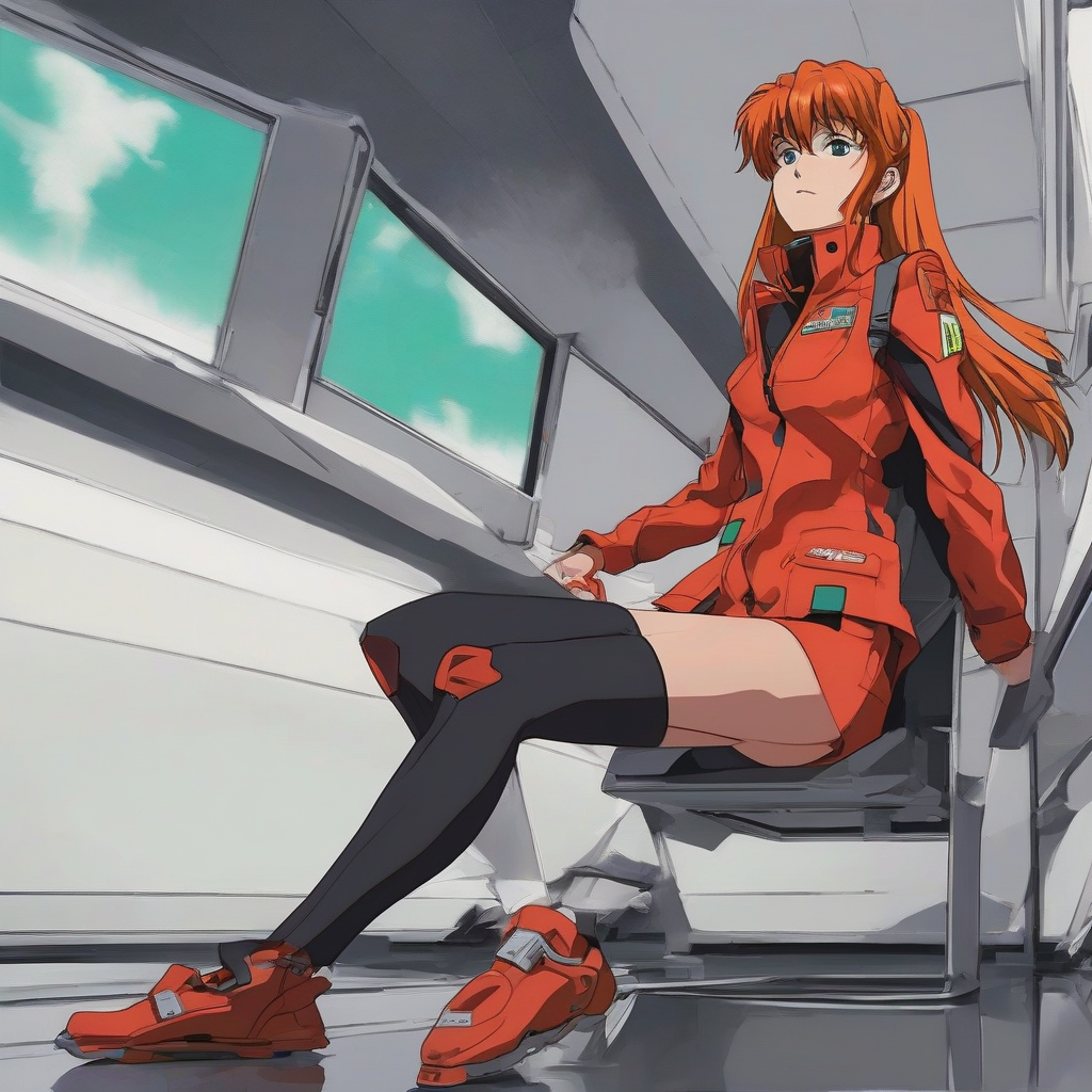 Asuka_wears_an_orange_hoodie_jeans_and_Vans_sneakers_2.png