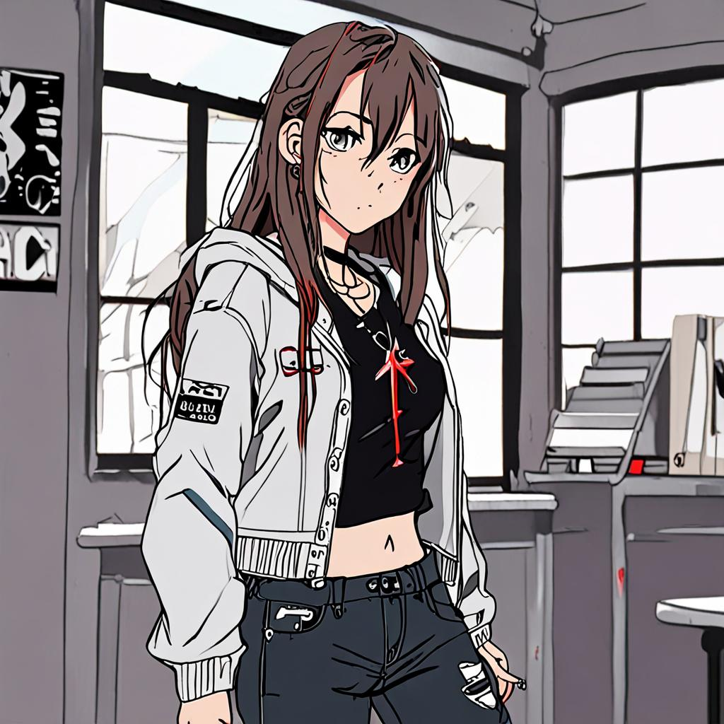 Asuna_Yuuki_wears_a_black_hoodie_and_distressed_denim_jacket_3.png