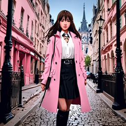 Asuna_Yuuki_wears_a_pink_coat_white_blouse_and_black_skirt_3_small.png