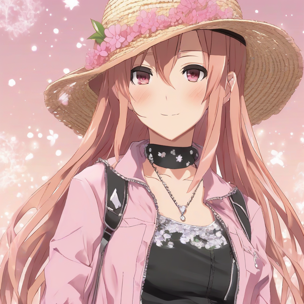 Asuna_wears_a_pink_sundress_and_denim_jacket_4.png