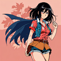 Mikasa_Ackerman_wears_a_Hawaiian_shirt_and_distressed_denim_shorts_3_small.png