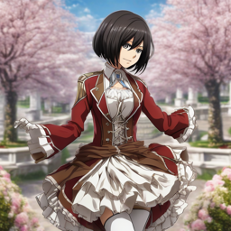 Mikasa_Ackerman_wears_a_Rococo-inspired_pink_and_gold_gown_2_small.png