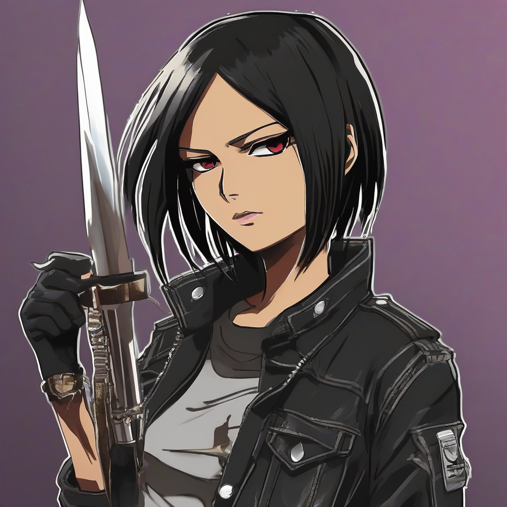Mikasa_Ackerman_wears_a_black_jumpsuit_and_distressed_denim_jacket_4.png