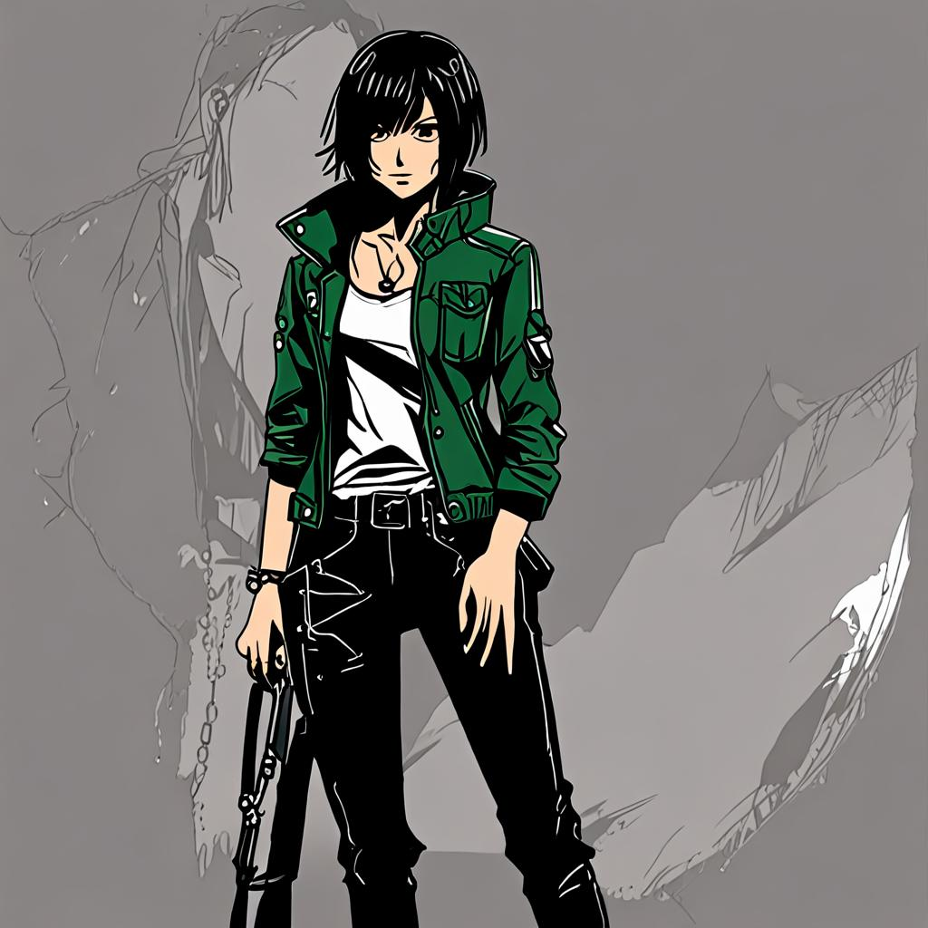 Mikasa_Ackerman_wears_a_black_jumpsuit_and_green_bomber_jacket_3.png