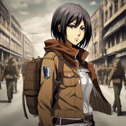 Mikasa_Ackerman_wears_a_black_leather_jacket_jeans_and_Vans_sneakers_2_small.png