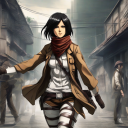 Mikasa_Ackerman_wears_a_black_leather_jacket_purple_skirt_and_studded_boots_2_small.png