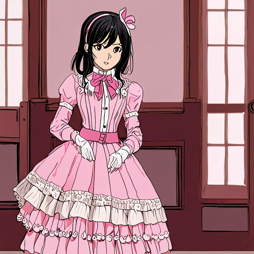 Mikasa_Ackerman_wears_a_pastel_pink_Victorian_lolita_dress_1.png