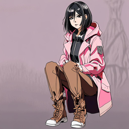 Mikasa_Ackerman_wears_a_pastel_pink_hoodie_and_distressed_denim_jeans_1_small.png