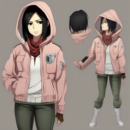 Mikasa_Ackerman_wears_a_pastel_pink_hoodie_and_distressed_denim_jeans_2_small.png