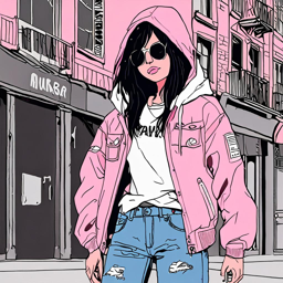 Mikasa_Ackerman_wears_a_pastel_pink_hoodie_and_distressed_denim_jeans_3_small.png