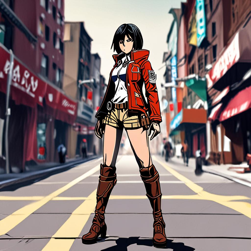 Mikasa_Ackerman_wears_a_pink_J-Pop_jumpsuit_1.png