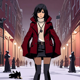 Mikasa_Ackerman_wears_a_winter_outfit_with_a_cream_sweater_grey_skirt_and_burgundy_coat_3_small.png