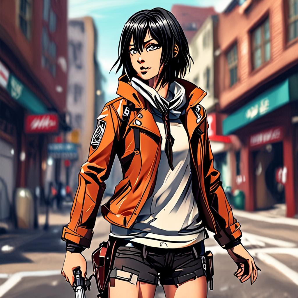 Mikasa_wears_a_black_and_neon_green_streetwear_outfit_1.png