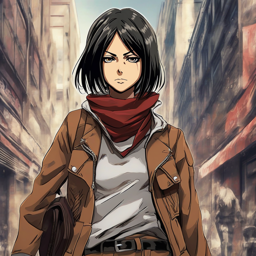 Mikasa_wears_a_black_and_white_graphic_tee_distressed_denim_jeans_and_a_leather_jacket_2_small.png